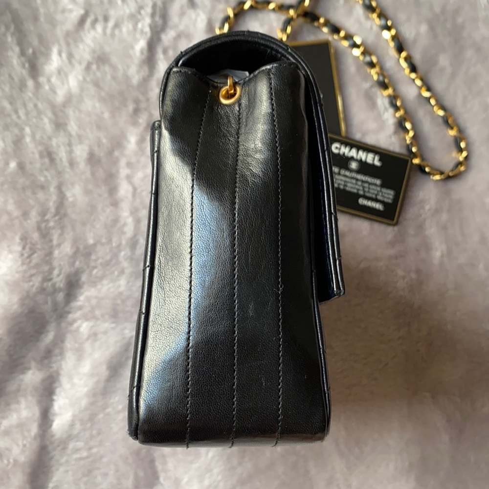 🔥🔥🔥Authentic Vintage Chanel Single Flap Shoulder Bag - Picture 3 of 16